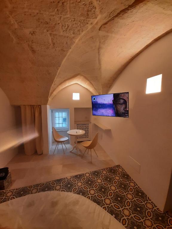 TV a/nebo společenská místnost v ubytování Christian's Suites & Spa