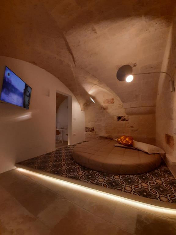 TV a/nebo společenská místnost v ubytování Christian's Suites & Spa