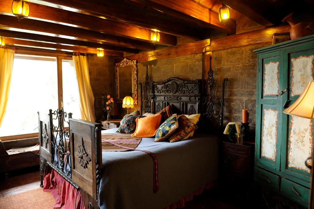 Posezení v ubytování Hacienda Rumiloma