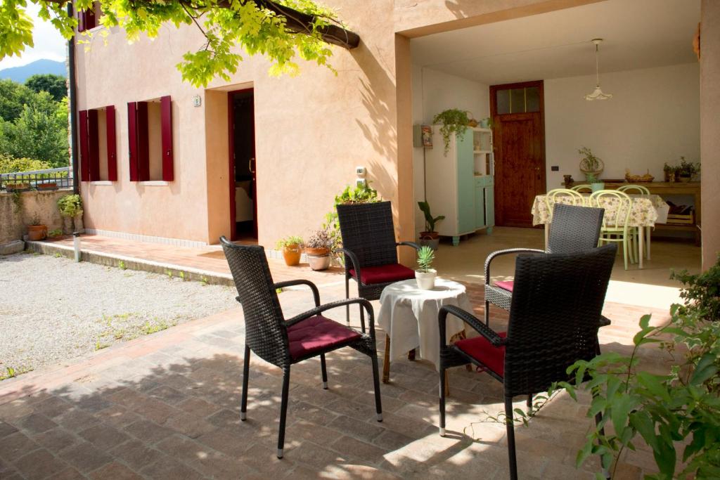 Posezení v ubytování IL PORTICO VERDE