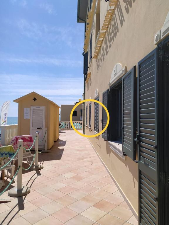 Балкон или терраса в Hotel Brigantino Non Dista
