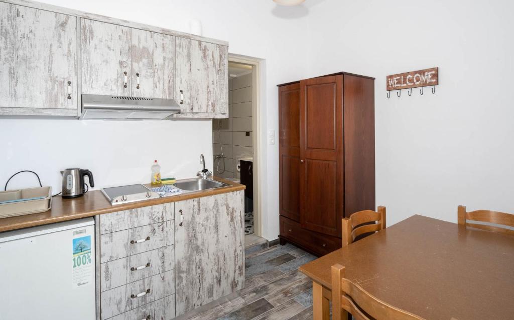 Kuchyň nebo kuchyňský kout v ubytování Maria's Hotel