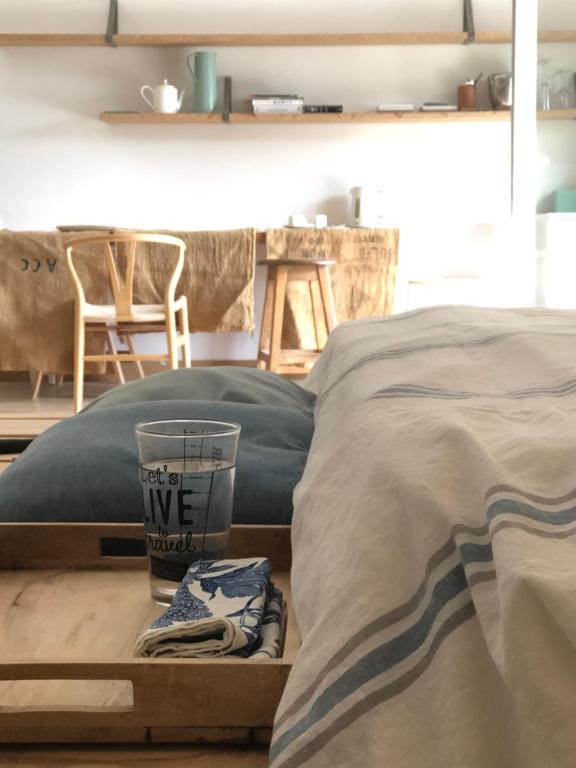 A bed or beds in a room at Espacio Natural