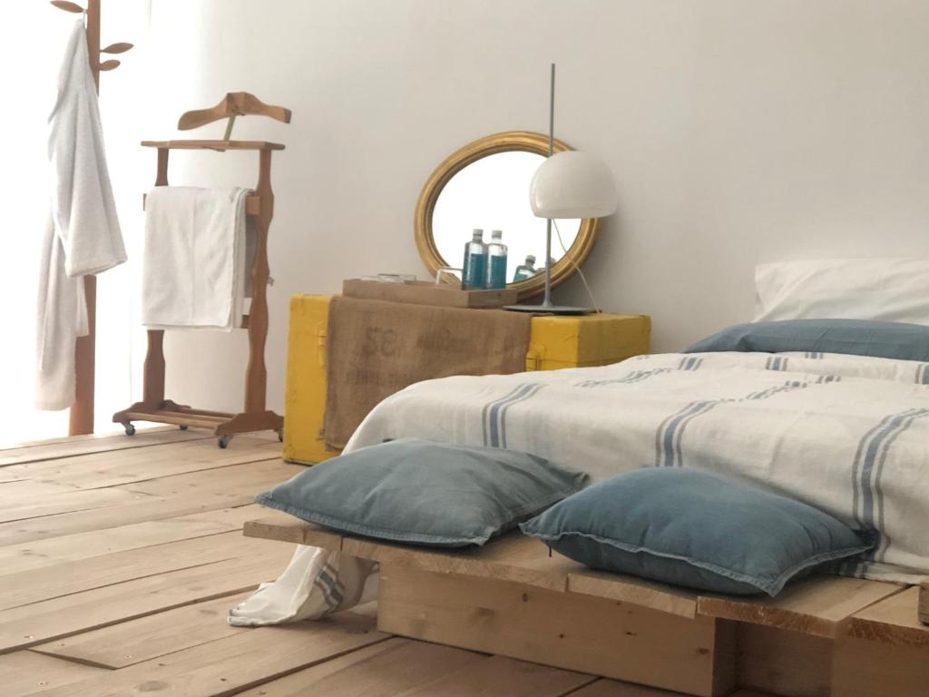 A bed or beds in a room at Espacio Natural
