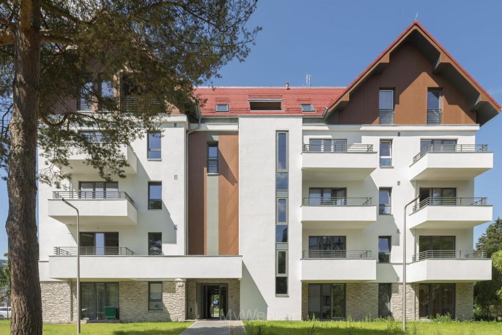 Budova, v ktorej sa apartmán nachádza