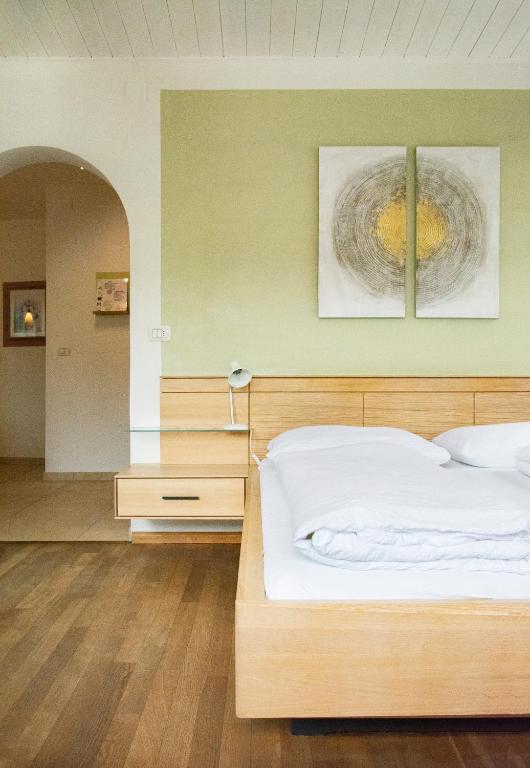 Postel nebo postele na pokoji v ubytování Villa Gottfried Appartment