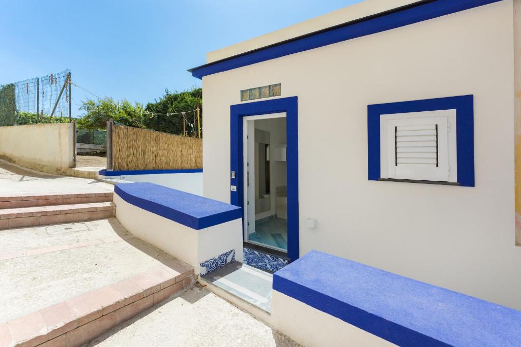 Balkón nebo terasa v ubytování Poseidonia Rooms