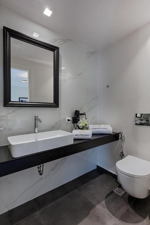 Kúpeľňa v ubytovaní Classic Hotel by Athens Prime Hotels