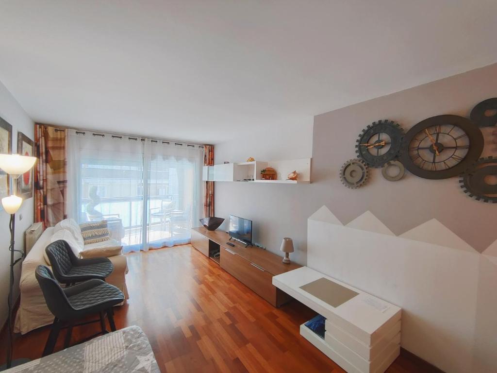 Posezení v ubytování Agora Apartments