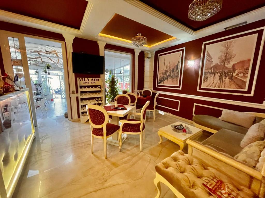 Posezení v ubytování Vila Ada Hotel