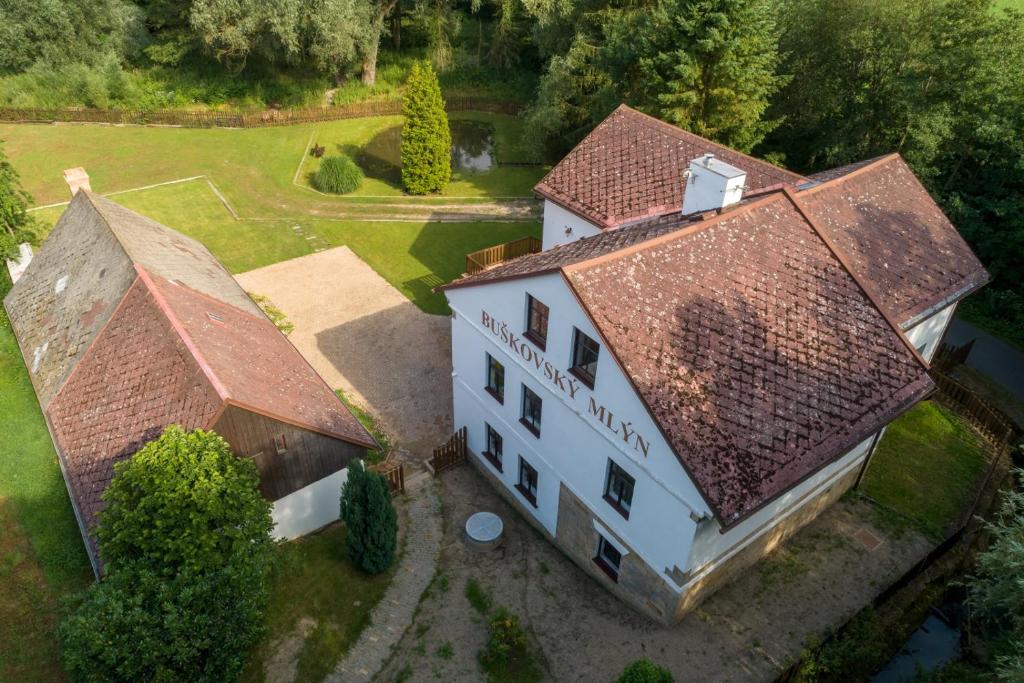 Budova, kde se penzion nachází
