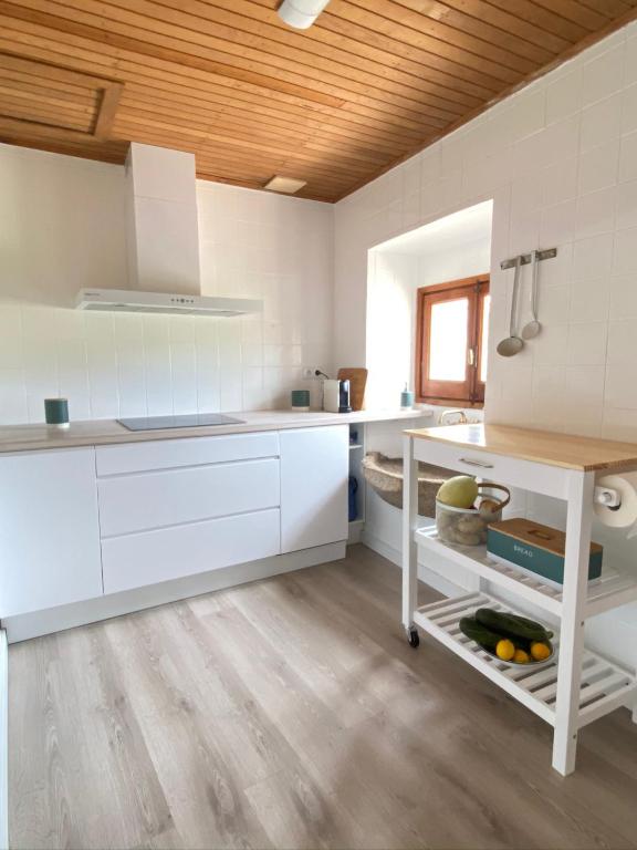 Kuchyňa alebo kuchynka v ubytovaní Apartamento rural Meaus