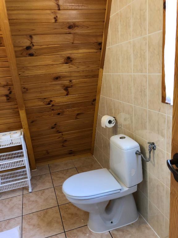 Kúpeľňa v ubytovaní "Domek na Wiejskiej 4" Polańczyk , 696-025-331