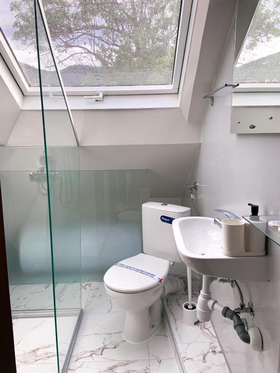 Un baño de Apartments HAN Alifakovac-Sarajevo