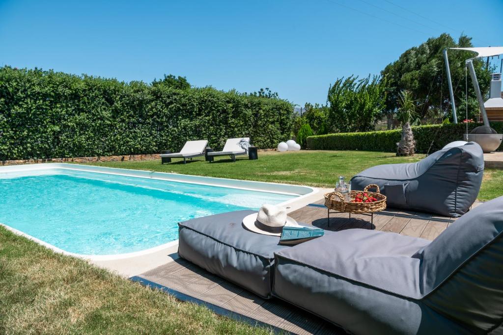 Foto da galeria de LITHARI Luxury Villa with Private Pool, Your Perfect Retreat, Crete em Agios Nikolaos