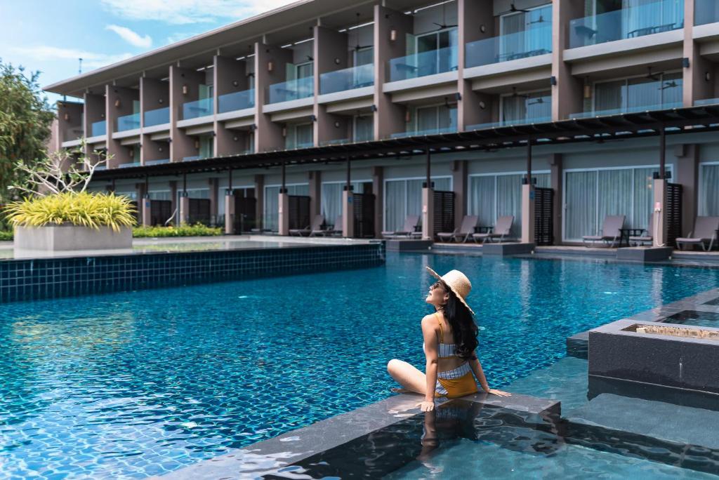 Bazén v ubytování The Sands Khao Lak by Katathani - SHA Extra Plus nebo v jeho okolí