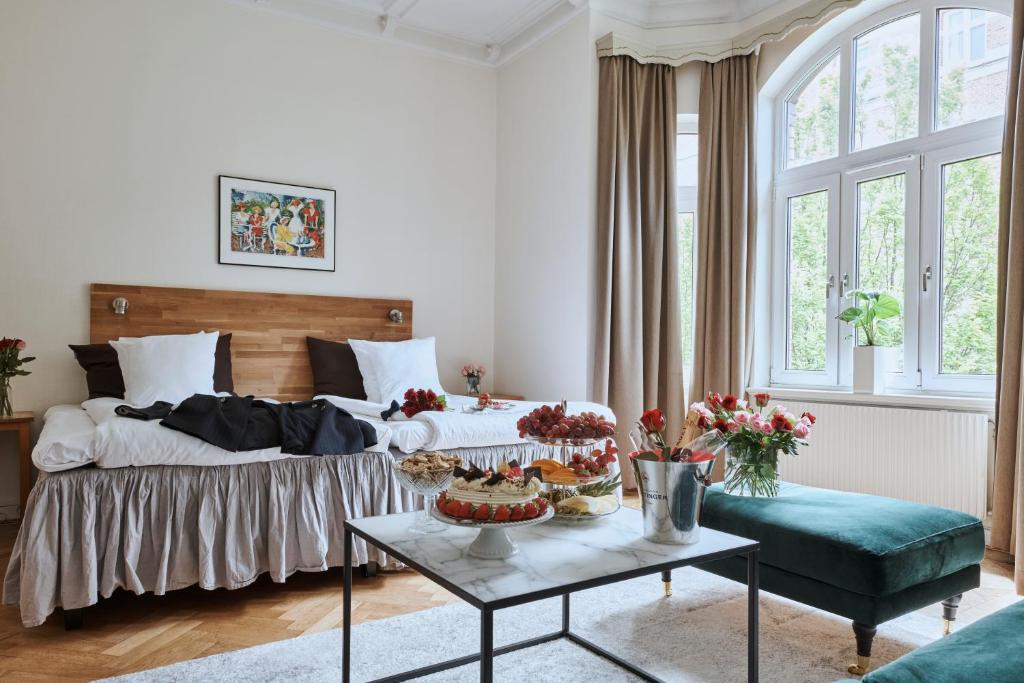 Postel nebo postele na pokoji v ubytování Hotel Continental Relax & Spa
