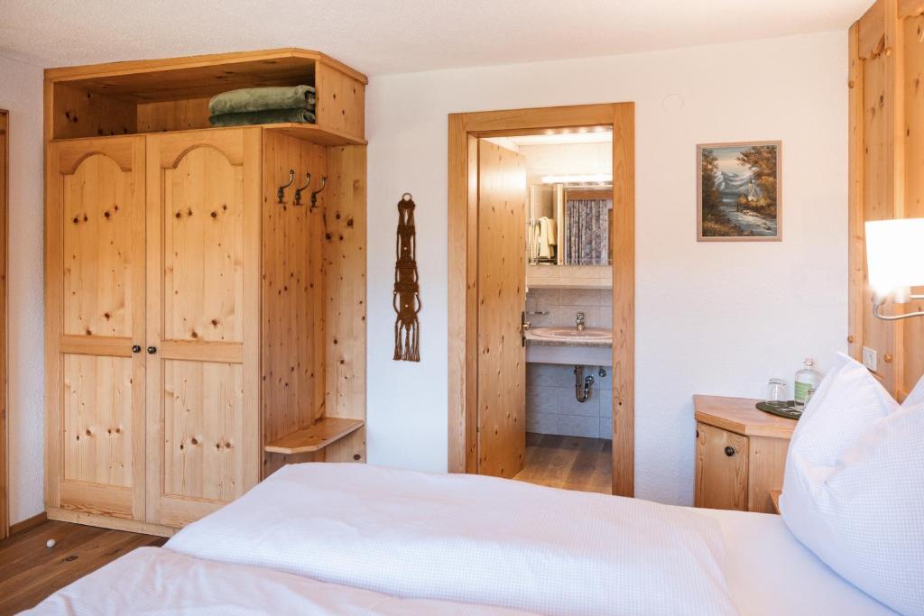 Postel nebo postele na pokoji v ubytování Landhaus Gemsenblick