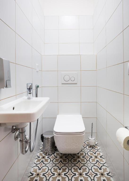 Łazienka w obiekcie Apartman Karlovarská