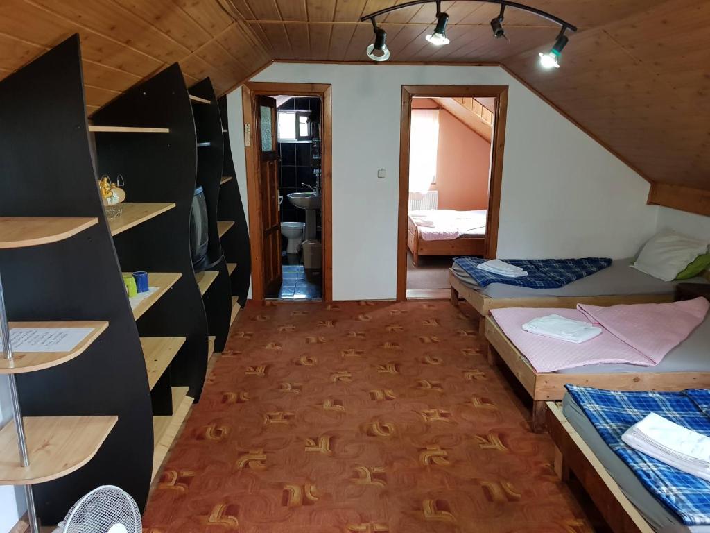 Posteľ alebo postele v izbe v ubytovaní Hompot Accommodation