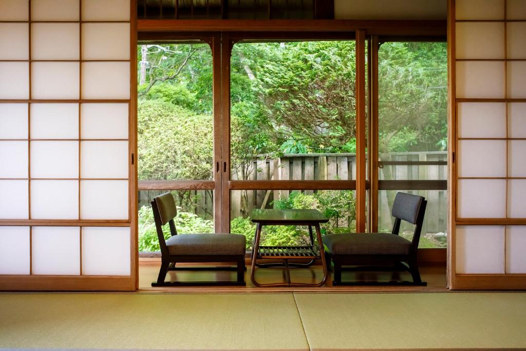 Balcone o terrazza di Hakone Kowakien Mikawaya Ryokan