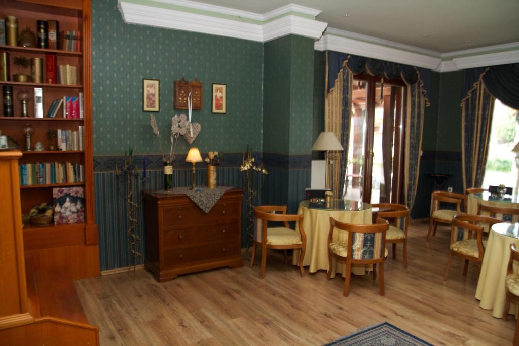 Posezení v ubytování Platán Hotel