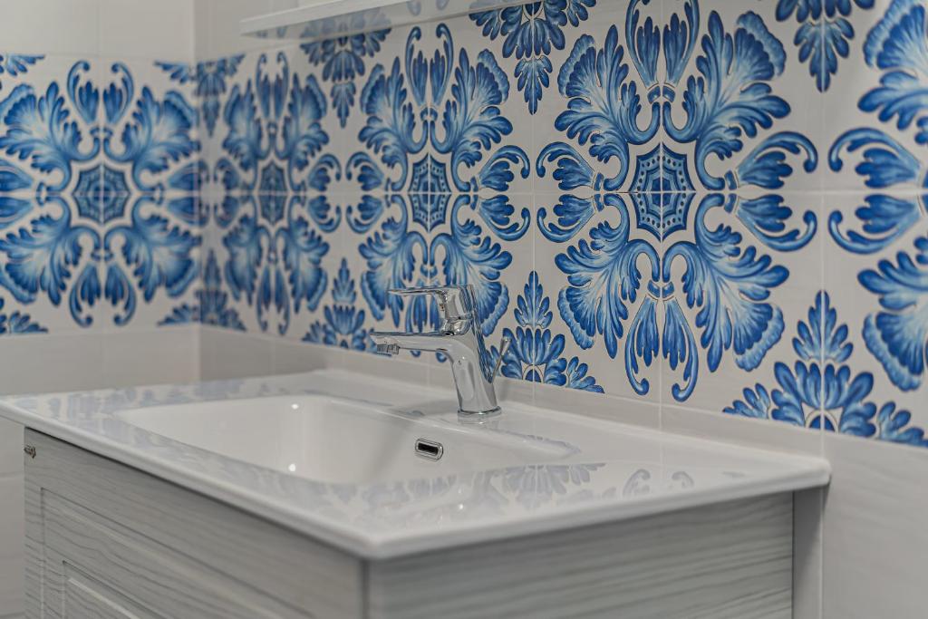 Kúpeľňa v ubytovaní Stabiaeflor Apartment