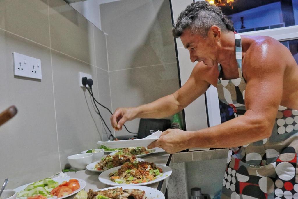 Jídlo v hotelu nebo okolí