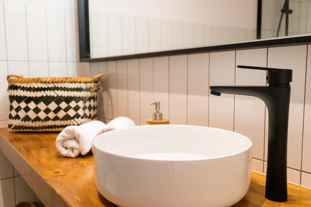 Kúpeľňa v ubytovaní Apartamento mediterraneo, nuevo y acogedor de Eva