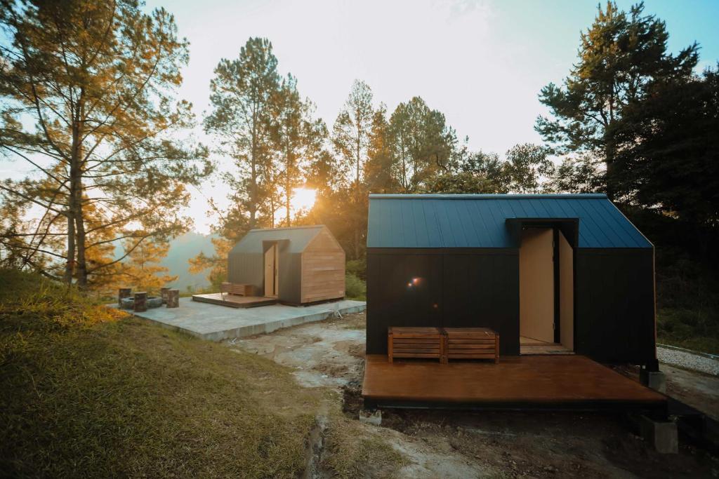 Fotografie z fotogalerie ubytování Bobocabin Kaldera, Toba v destinaci Parmonangan