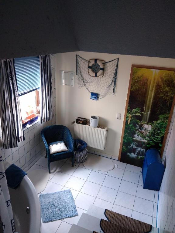 Posezení v ubytování Ferienhaus Badetz