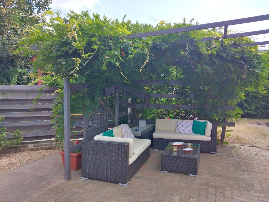 Zahrada ubytování Ferienhaus Badetz