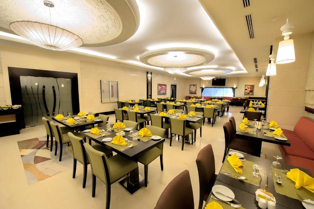 Restaurace v ubytování Al Ghufran Safwah Hotel Makkah