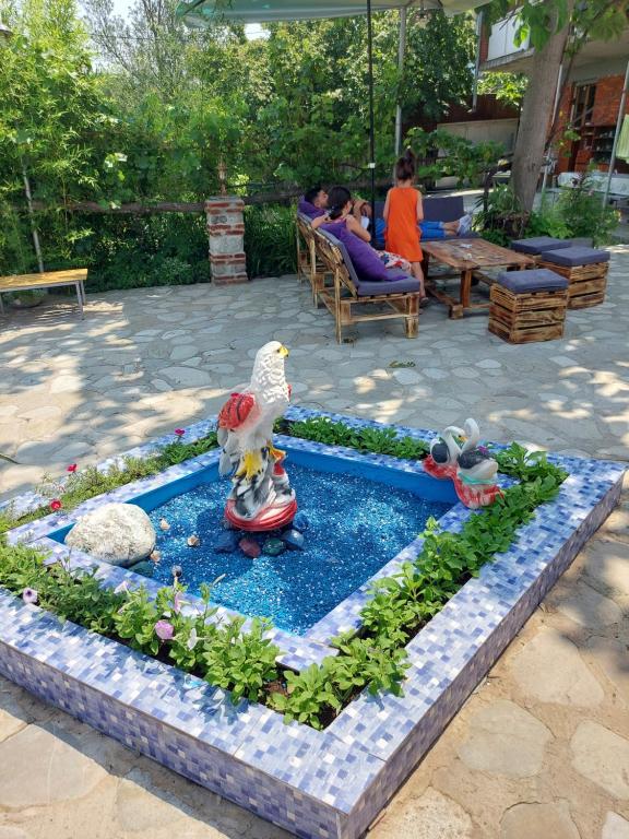 Zahrada ubytování Guest House Iura