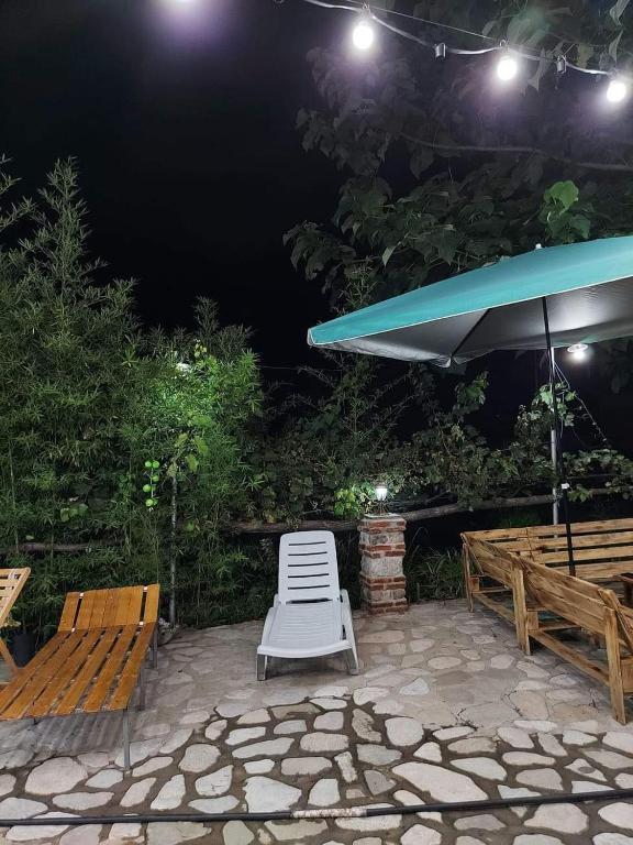 Zahrada ubytování Guest House Iura