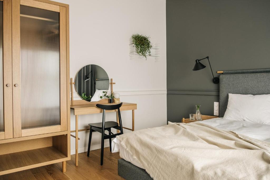 Posteľ alebo postele v izbe v ubytovaní Apartamenty Las