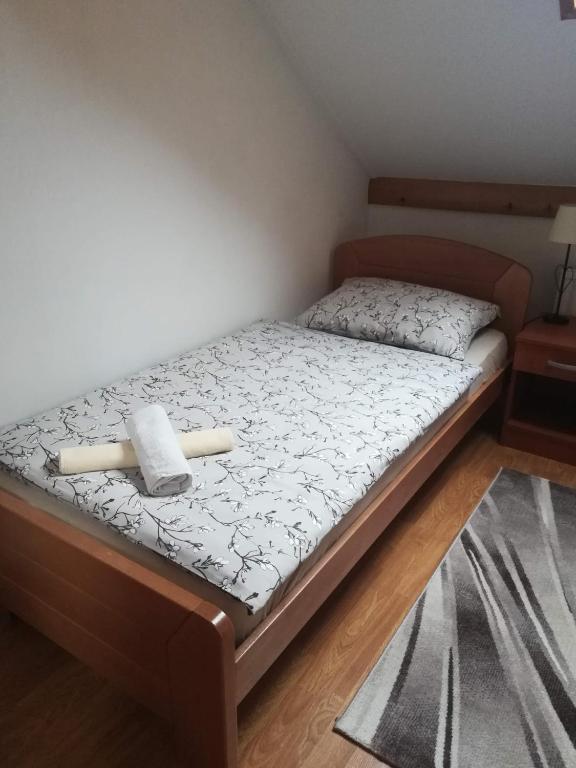 Posteľ alebo postele v izbe v ubytovaní Drago Kremenjaš