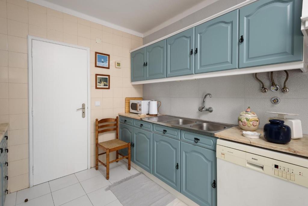 Kuchyň nebo kuchyňský kout v ubytování Cister House