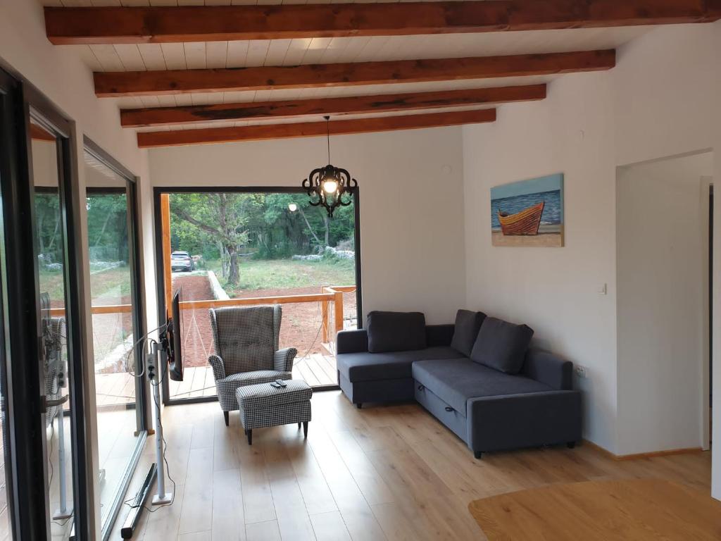 Posezení v ubytování Luxury mobile villa Melody