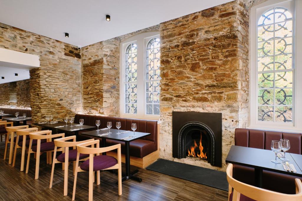 Restaurace v ubytování Bodmin Jail Hotel