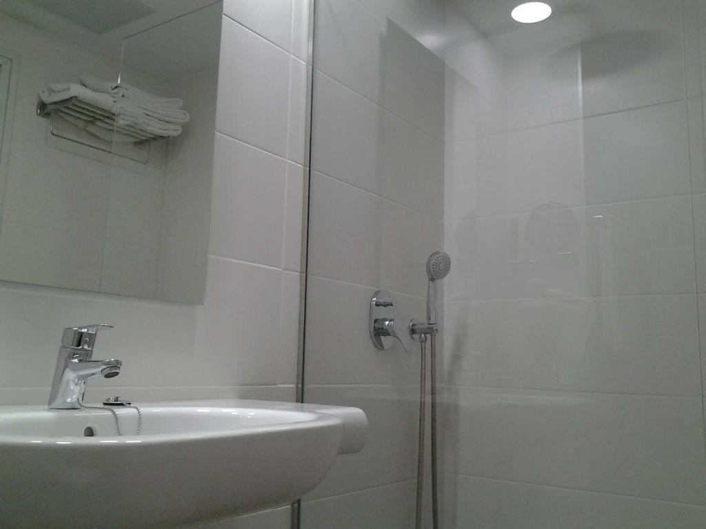 A bathroom at Apartaments Ses Dàlies