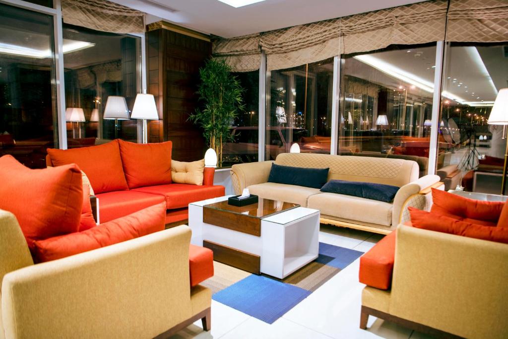 Posezení v ubytování فندق السلطنة جازان -Alsltanah Jazan Hotel