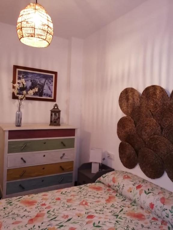 Postel nebo postele na pokoji v ubytování Tío Genaro