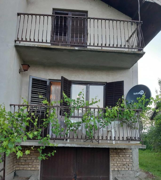 Balkón nebo terasa v ubytování Bački Raj