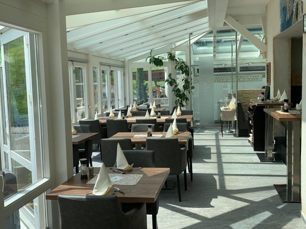 Restaurace v ubytování Ferienwohnungen Fellhornblick