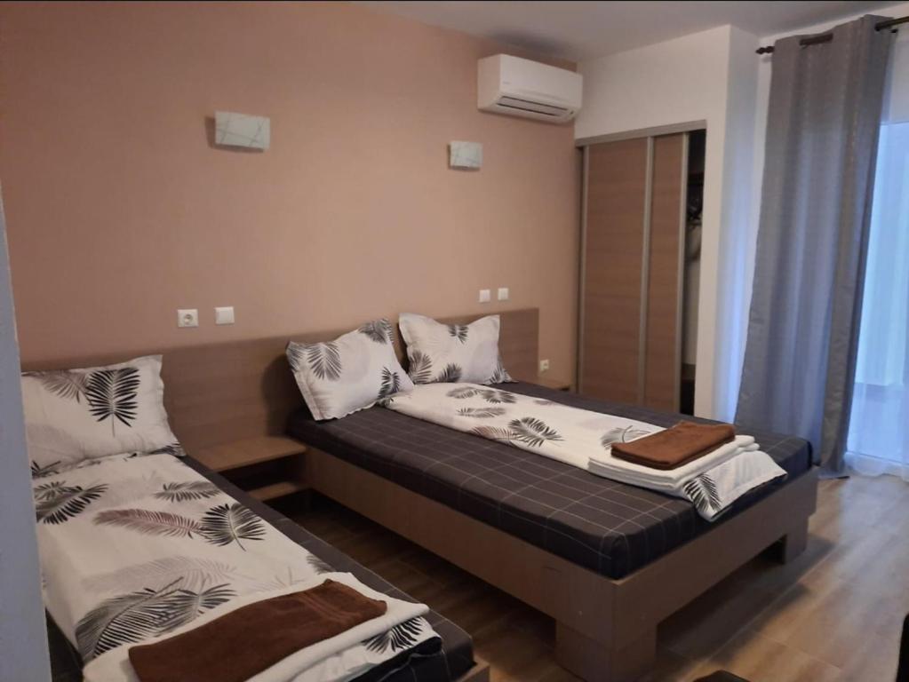Postel nebo postele na pokoji v ubytování Exclusive