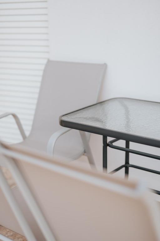 Postel nebo postele na pokoji v ubytování Kyriaki House
