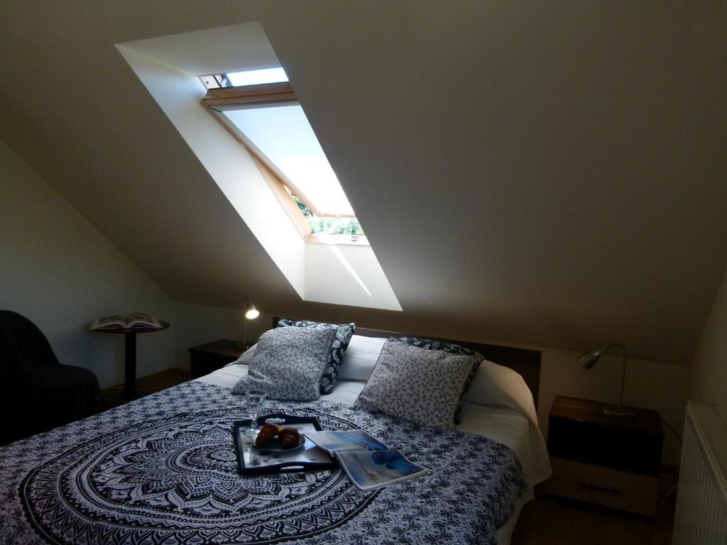 Posteľ alebo postele v izbe v ubytovaní Apartament BB koło Cerkwi