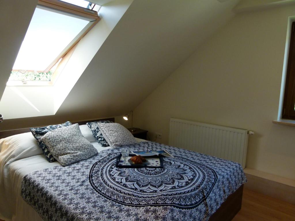 Posteľ alebo postele v izbe v ubytovaní Apartament BB koło Cerkwi