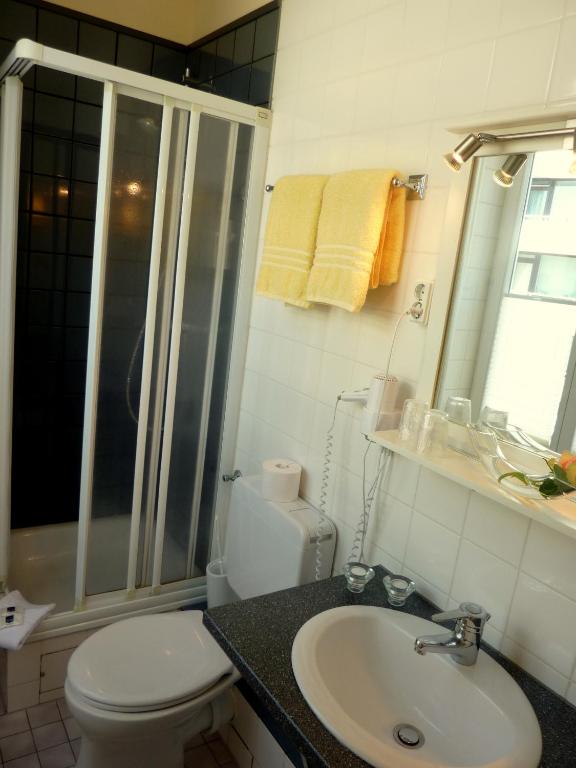 Koupelna v ubytování Marin Hotel Sylt GmbH